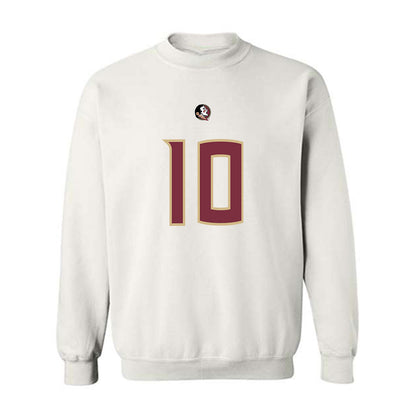 FSU - NCAA Football : Chris Jones - Replica Shersey Crewneck Sweatshirt-0