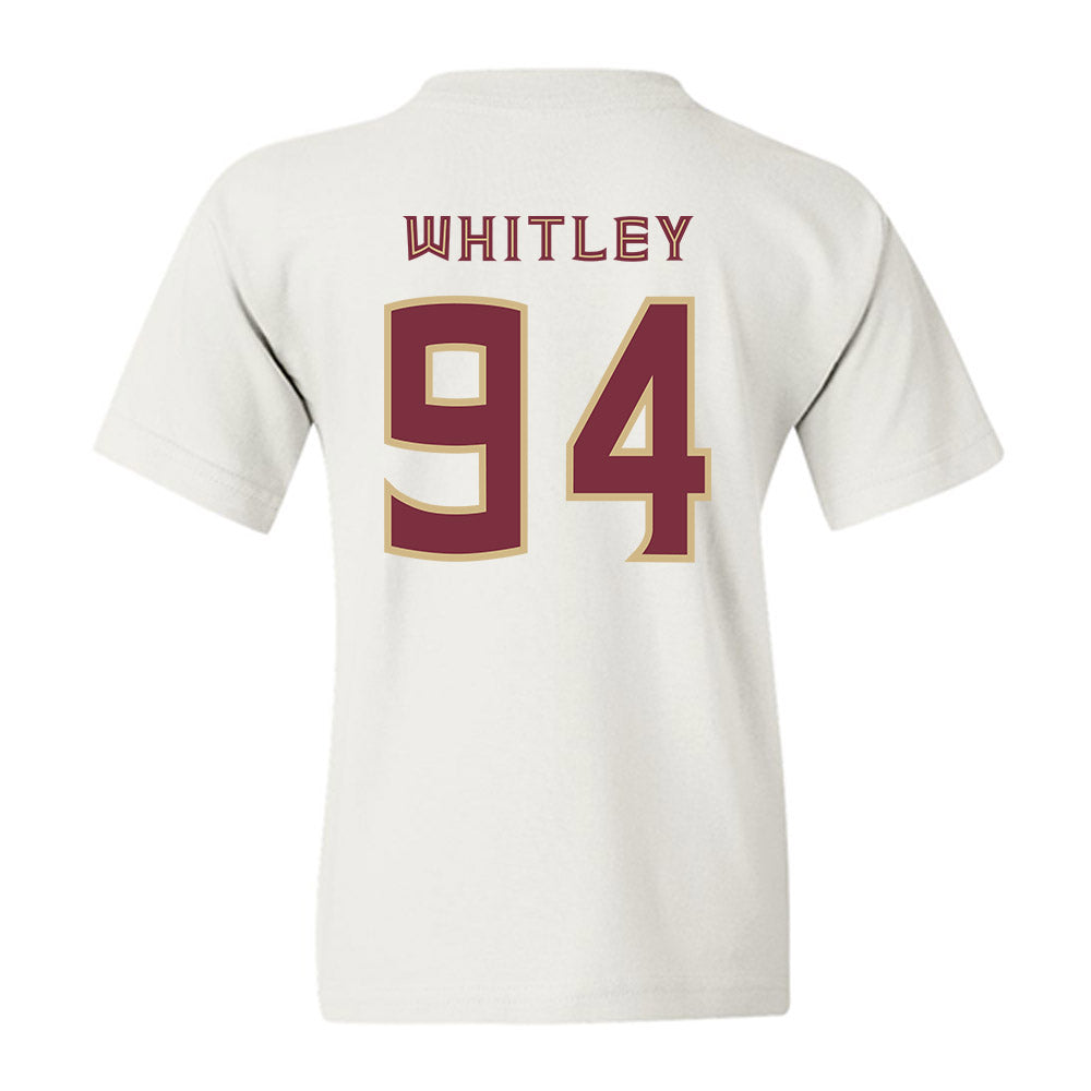 FSU - NCAA Football : Franklin Whitley - Replica Shersey Youth T-Shirt-1