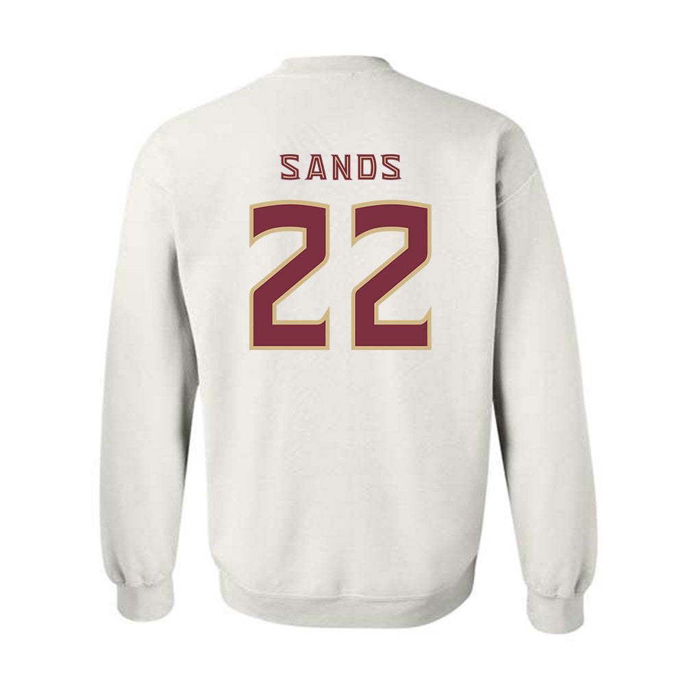 FSU - NCAA Football : Gemari Sands - Replica Shersey Crewneck Sweatshirt-1