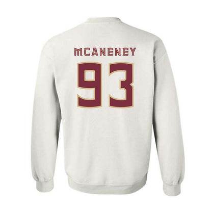 FSU - NCAA Football : Conor McAneney - Replica Shersey Crewneck Sweatshirt-1