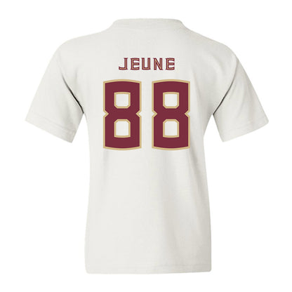 FSU - NCAA Football : Keenen Jeune - Replica Shersey Youth T-Shirt-1