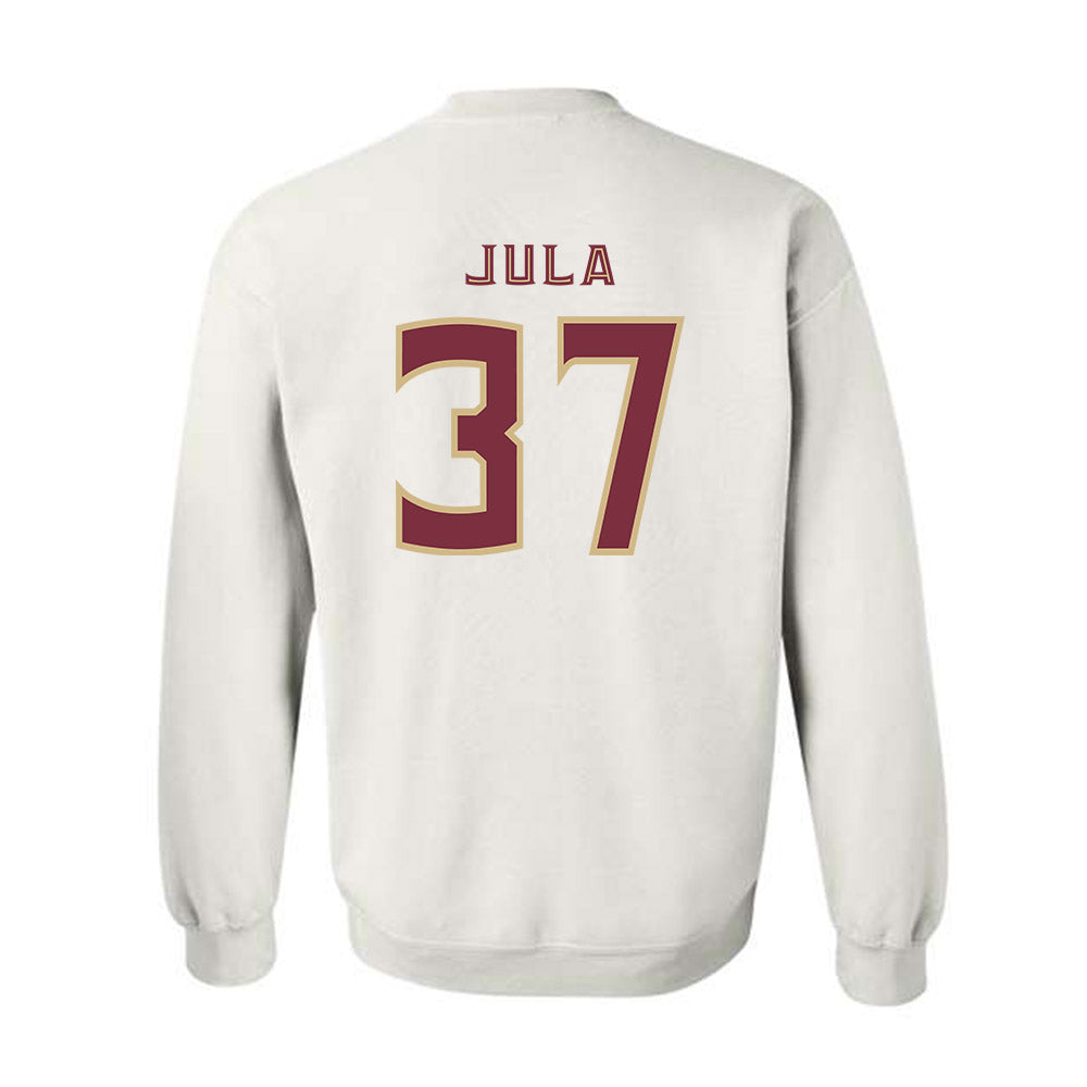 FSU - NCAA Football : Carter Jula - Replica Shersey Crewneck Sweatshirt-1