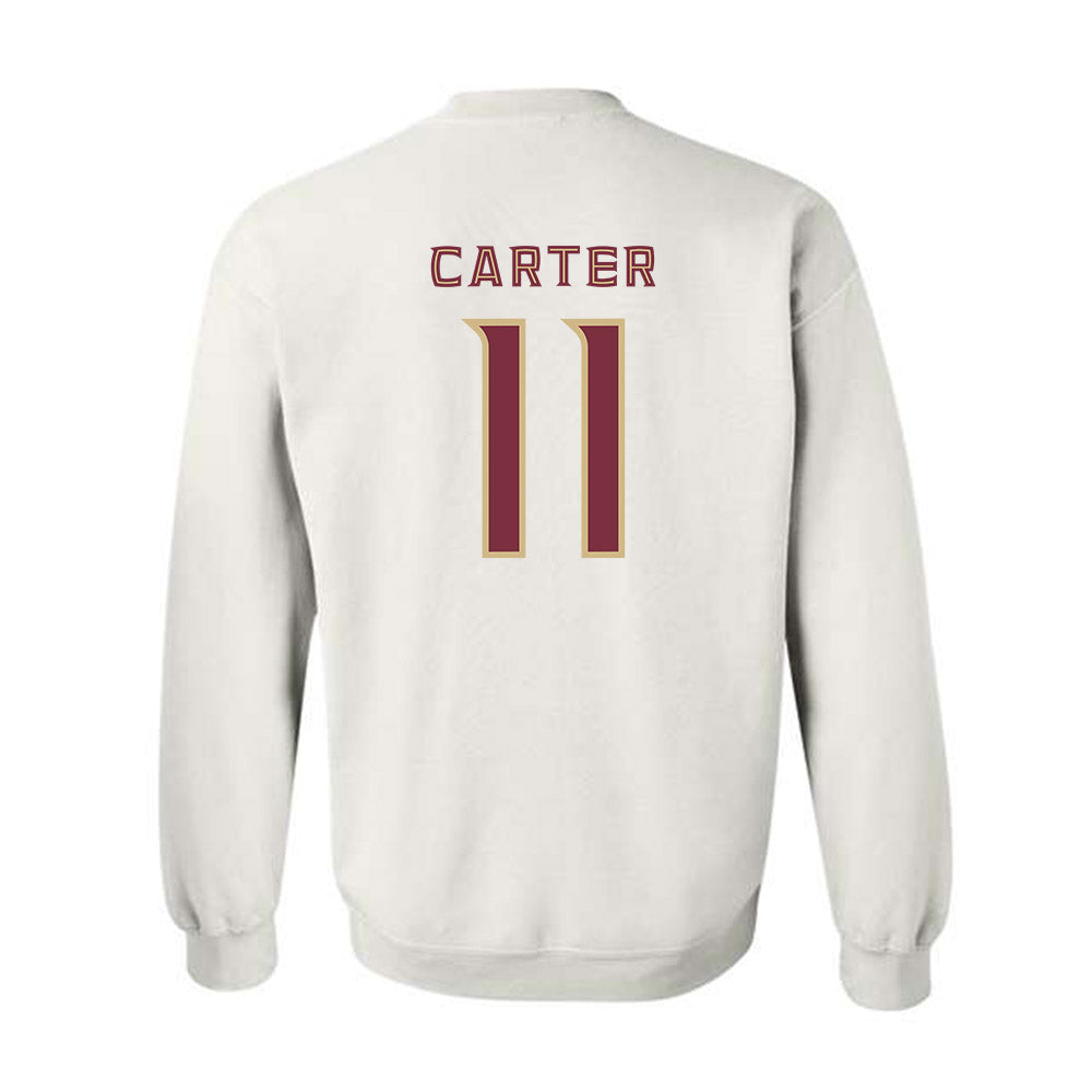 FSU - NCAA Football : Devin Carter - Replica Shersey Crewneck Sweatshirt-1