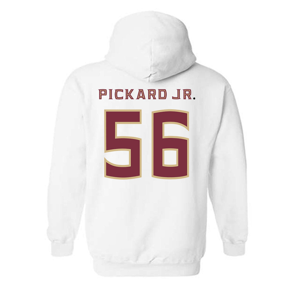 FSU - NCAA Football : Steven Pickard Jr. - Replica Shersey Hooded Sweatshirt-1
