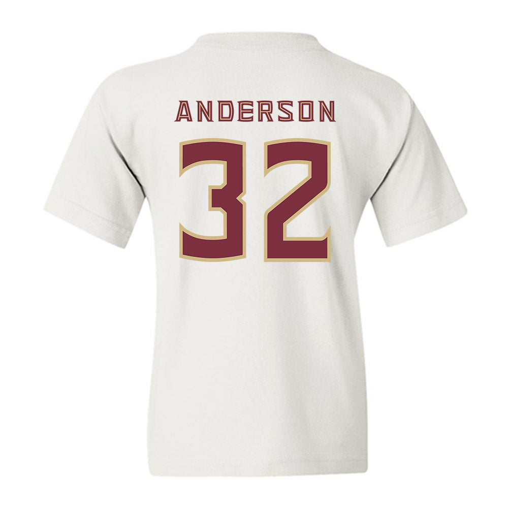 FSU - NCAA Football : Jalen Anderson - Replica Shersey Youth T-Shirt-1