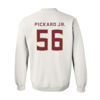 FSU - NCAA Football : Steven Pickard Jr. - Replica Shersey Crewneck Sweatshirt-1