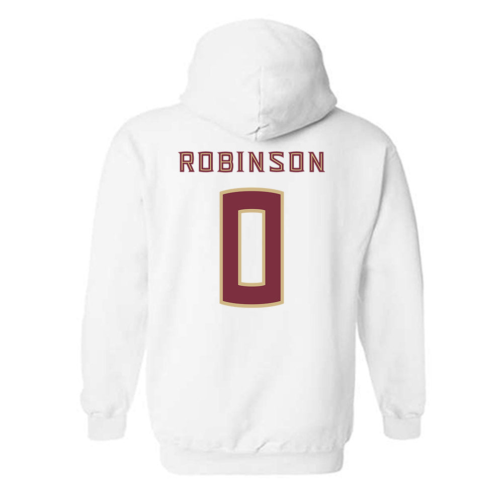 FSU - NCAA Football : Duce Robinson - Replica Shersey Hooded Sweatshirt-1