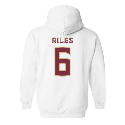 FSU - NCAA Football : Desirrio Riles - Replica Shersey Hooded Sweatshirt-1