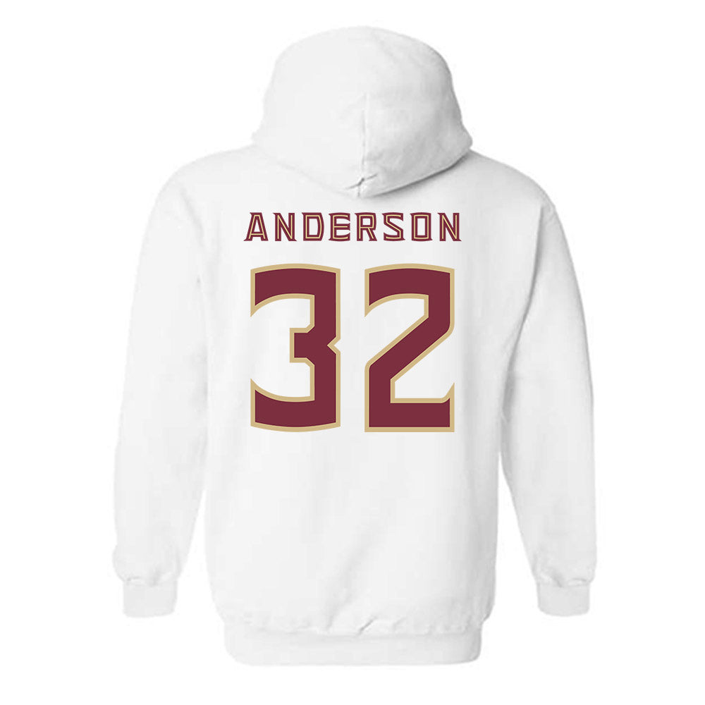 FSU - NCAA Football : Jalen Anderson - Replica Shersey Hooded Sweatshirt-1