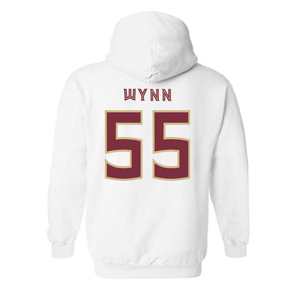 FSU - NCAA Football : Kevin Wynn - Replica Shersey Hooded Sweatshirt-1