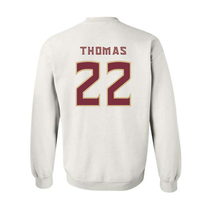 FSU - NCAA Football : Zae Thomas - Replica Shersey Crewneck Sweatshirt-1