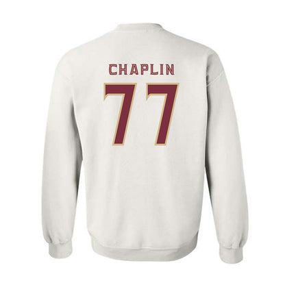 FSU - NCAA Football : Xavier Chaplin - Replica Shersey Crewneck Sweatshirt-1