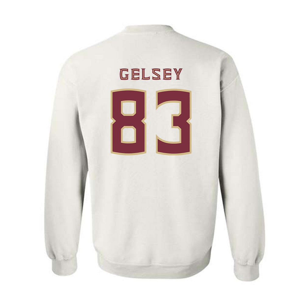FSU - NCAA Football : Tae'Shaun Gelsey - Replica Shersey Crewneck Sweatshirt-1