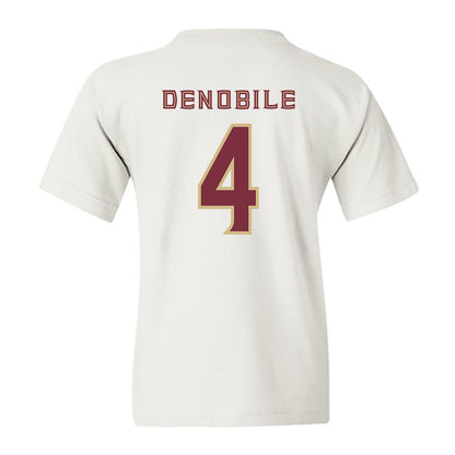 FSU - NCAA Football : Dean DeNobile - Replica Shersey Youth T-Shirt-1
