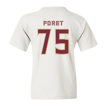 FSU - NCAA Football : Sean Poret - Replica Shersey Youth T-Shirt-1