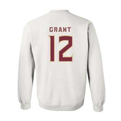 FSU - NCAA Football : Michael Grant - Replica Shersey Crewneck Sweatshirt-1