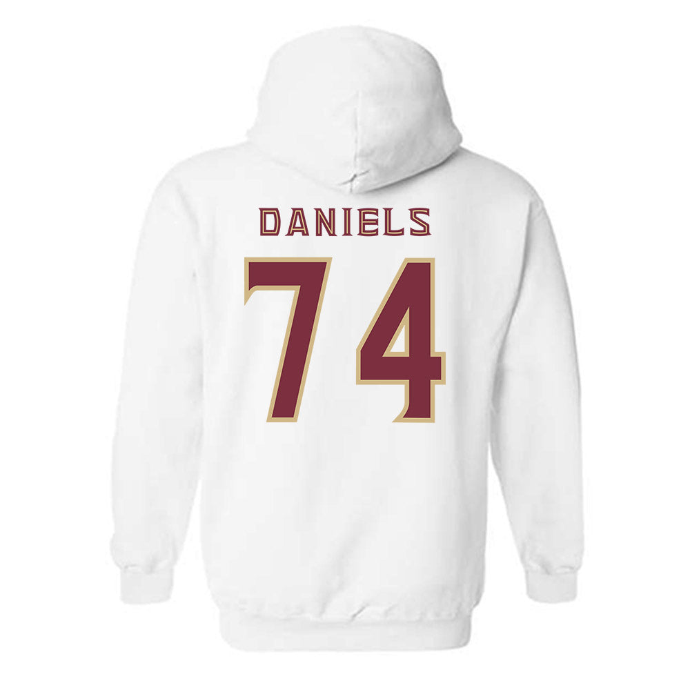 FSU - NCAA Football : Jonathan Daniels - Replica Shersey Hooded Sweatshirt-1