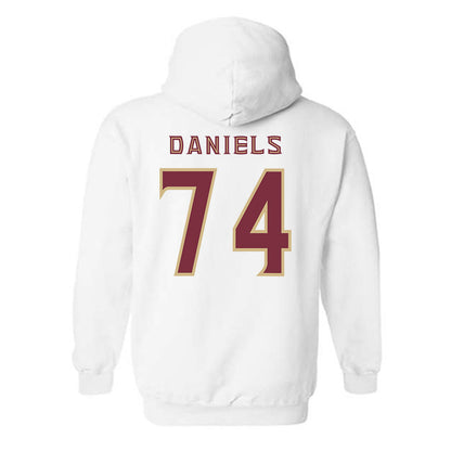 FSU - NCAA Football : Jonathan Daniels - Replica Shersey Hooded Sweatshirt-1