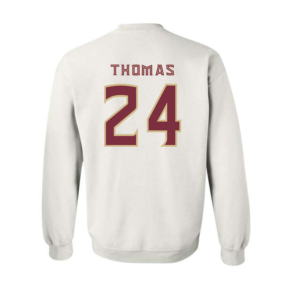 FSU - NCAA Football : Amari Thomas - Replica Shersey Crewneck Sweatshirt-1