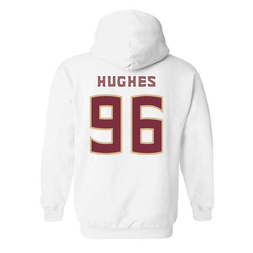 FSU - NCAA Football : Daniel Hughes - Replica Shersey Hooded Sweatshirt-1