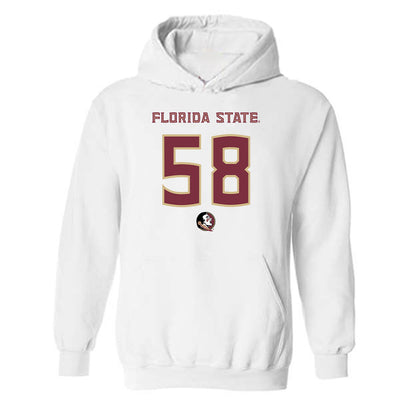 FSU - NCAA Football : Luke Francis Jr. - Replica Shersey Hooded Sweatshirt-0
