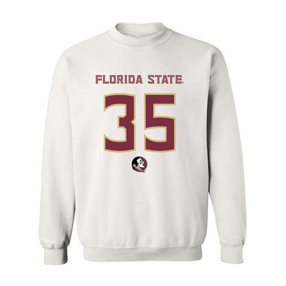 FSU - NCAA Football : Ethan Pritchard - Replica Shersey Crewneck Sweatshirt-0