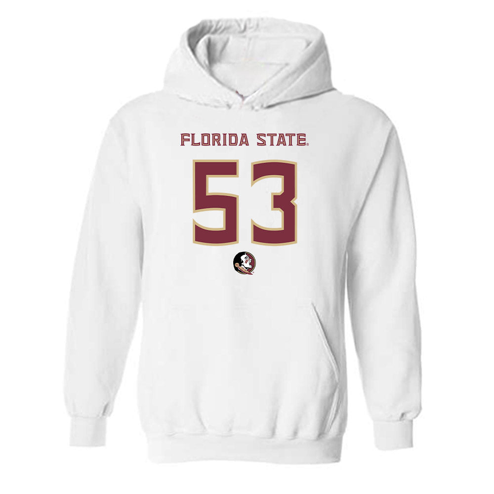 FSU - NCAA Football : Brandon Torres - Replica Shersey Hooded Sweatshirt-0