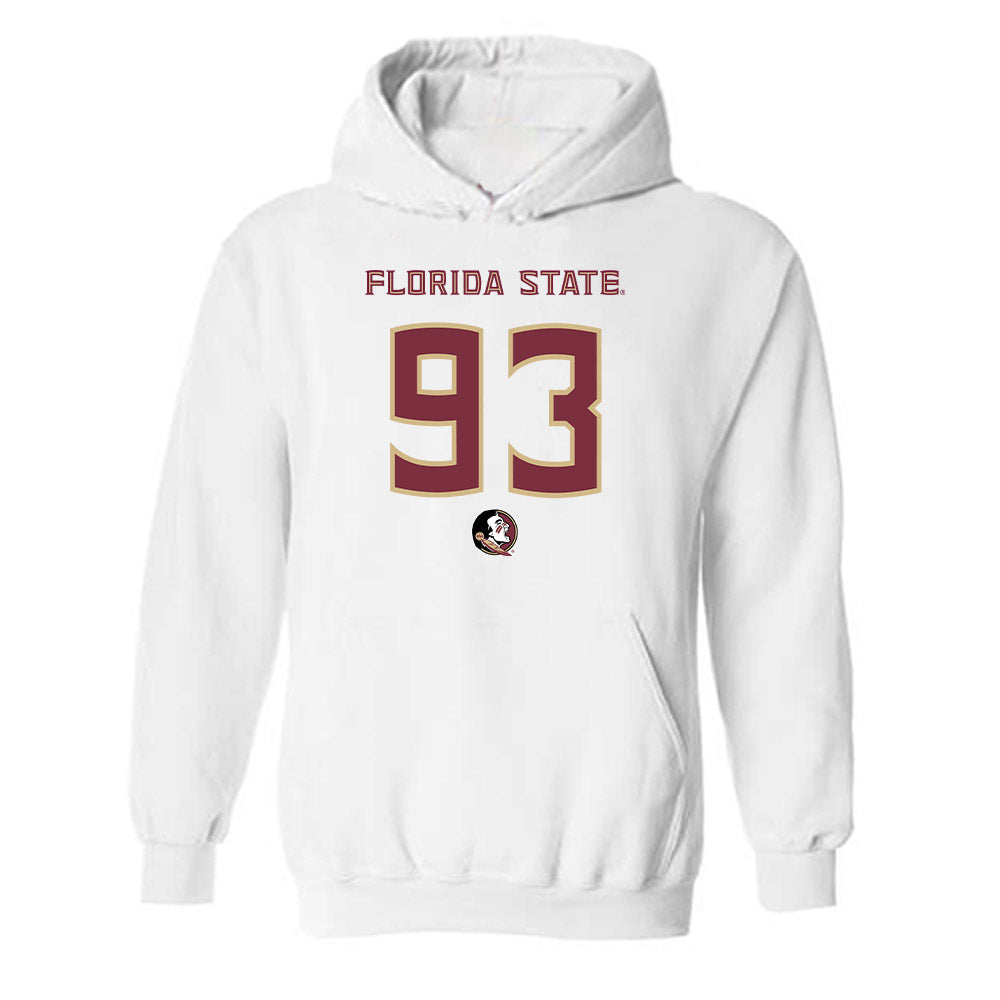 FSU - NCAA Football : Conor McAneney - Replica Shersey Hooded Sweatshirt-0