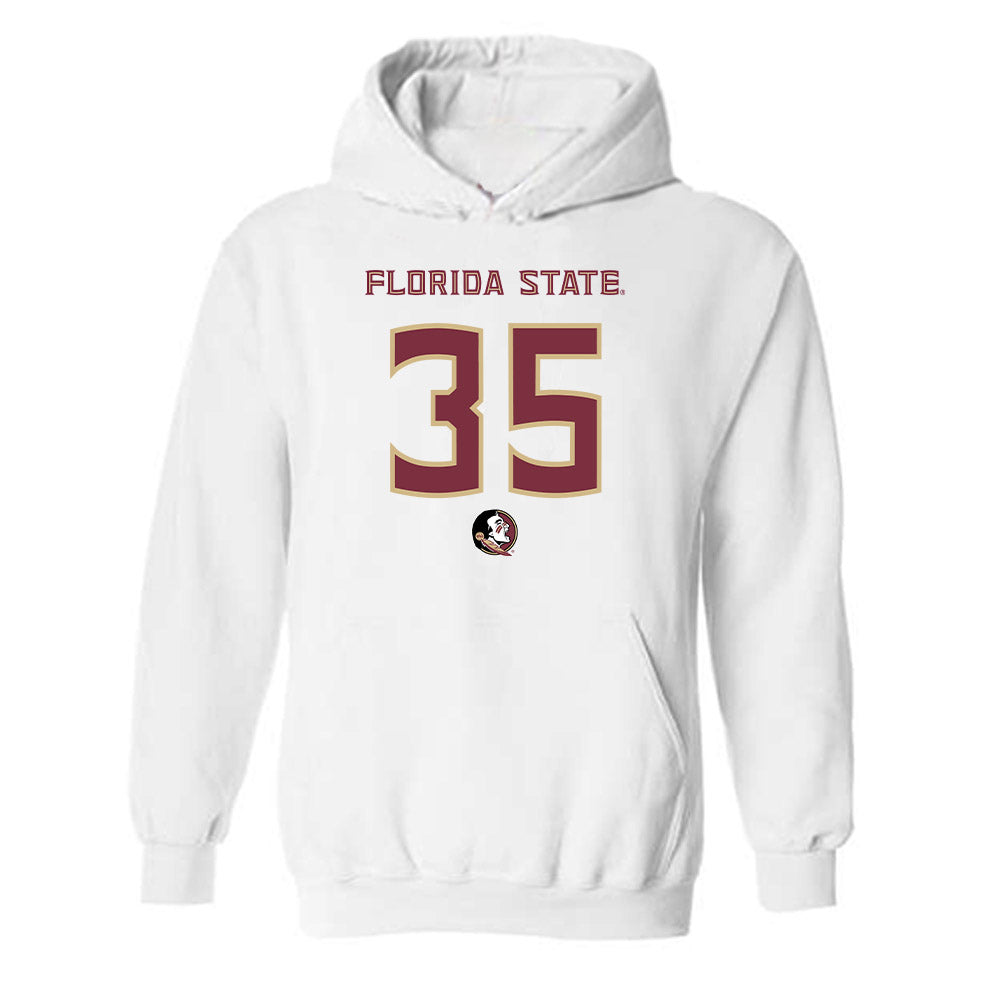 FSU - NCAA Football : Ethan Pritchard - Replica Shersey Hooded Sweatshirt-0