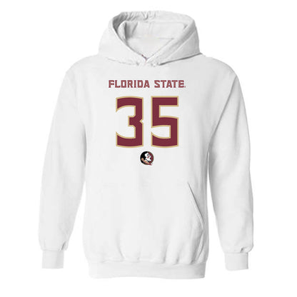 FSU - NCAA Football : Ethan Pritchard - Replica Shersey Hooded Sweatshirt-0
