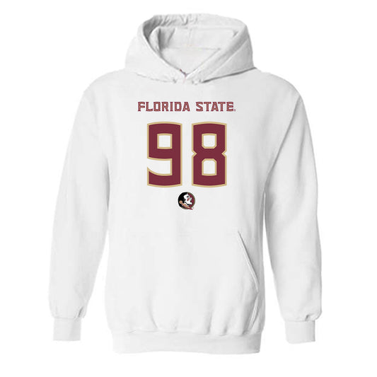FSU - NCAA Football : Wihtlley Cadeau - Replica Shersey Hooded Sweatshirt-0