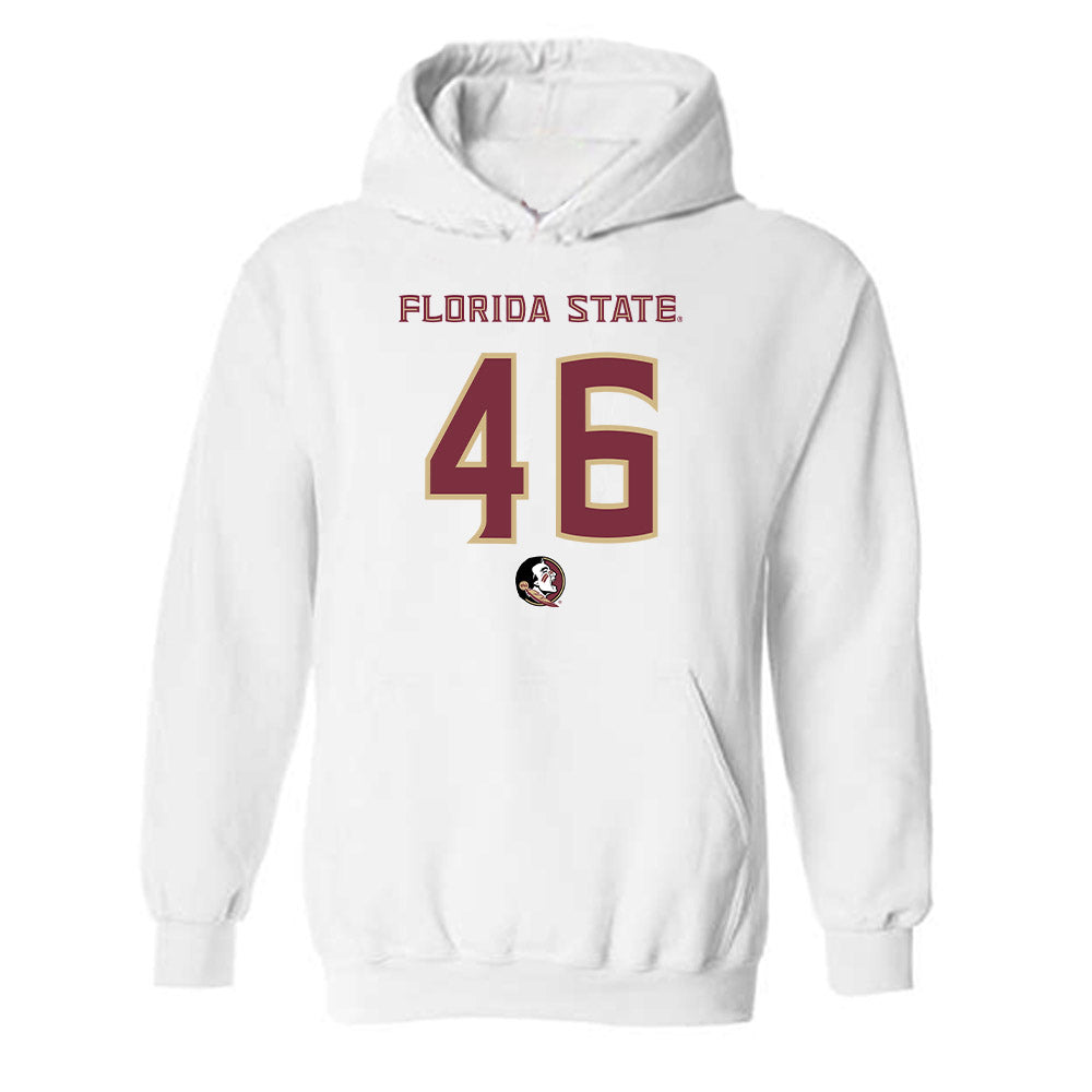 FSU - NCAA Football : Chris Carbin - Replica Shersey Hooded Sweatshirt-0