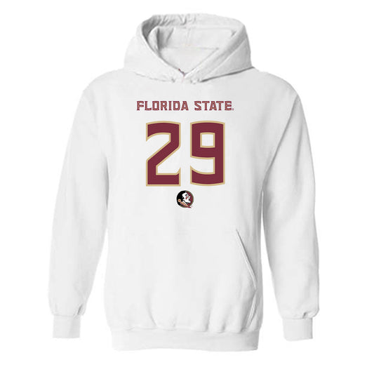 FSU - NCAA Football : Caleb LaVallee - Replica Shersey Hooded Sweatshirt-0