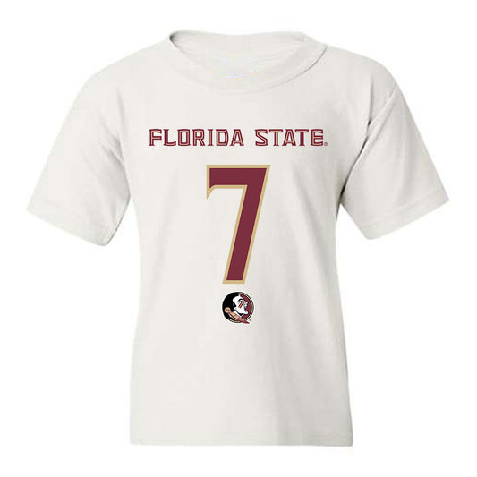 FSU - NCAA Football : Ashlynd Barker - Replica Shersey Youth T-Shirt-0