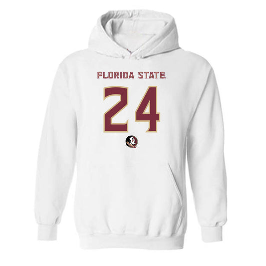 FSU - NCAA Football : KJ Kirkland - Replica Shersey Hooded Sweatshirt-0
