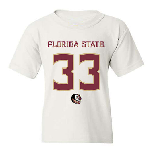 FSU - NCAA Football : Antonio Cromartie Jr - Replica Shersey Youth T-Shirt-0