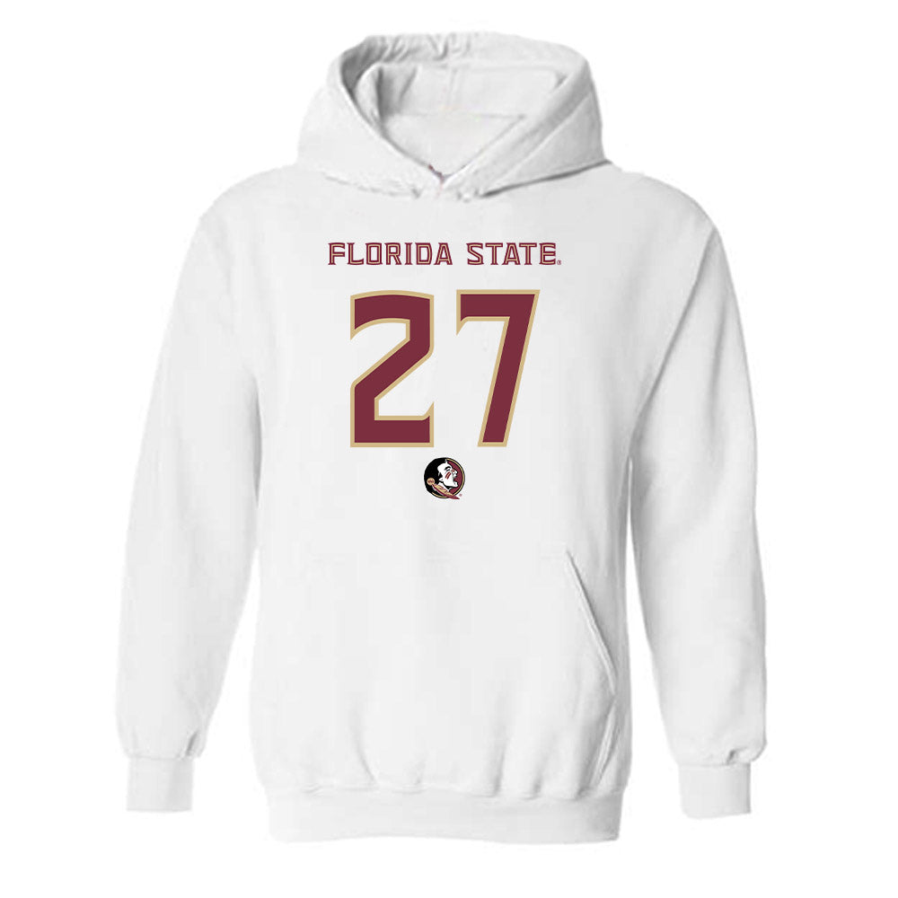 FSU - NCAA Football : Jordan Crutchfield - Replica Shersey Hooded Sweatshirt-0