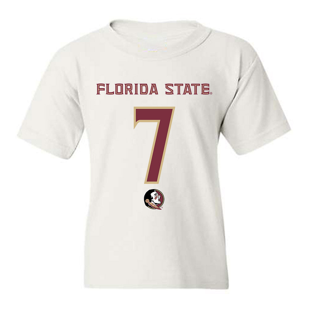 FSU - NCAA Football : Jasen Lopez - Replica Shersey Youth T-Shirt-0