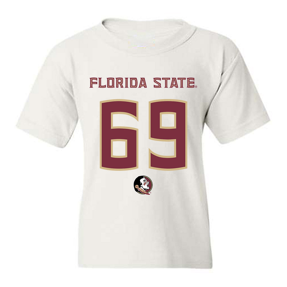 FSU - NCAA Football : Mike Ionata - Replica Shersey Youth T-Shirt-0