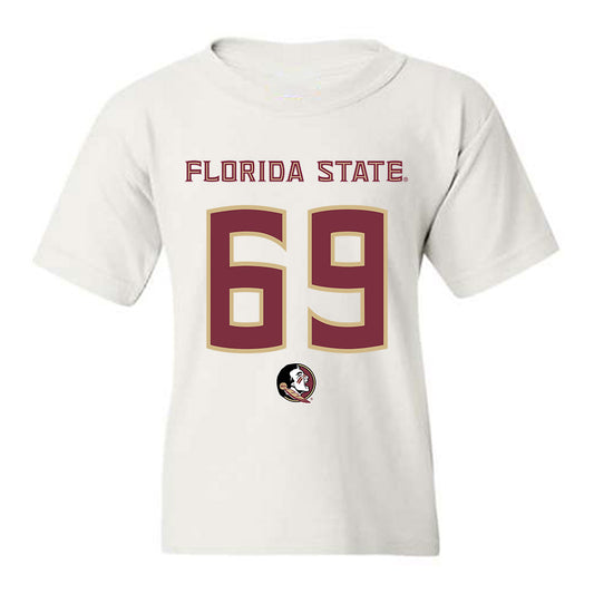 FSU - NCAA Football : Mike Ionata - Replica Shersey Youth T-Shirt-0