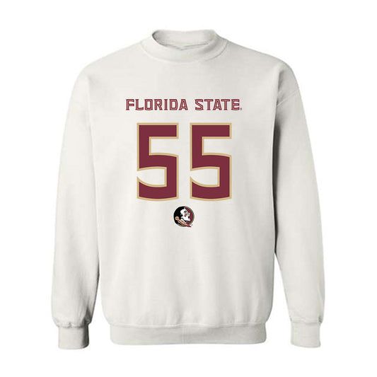 FSU - NCAA Football : Bradyn Joiner - Replica Shersey Crewneck Sweatshirt-0