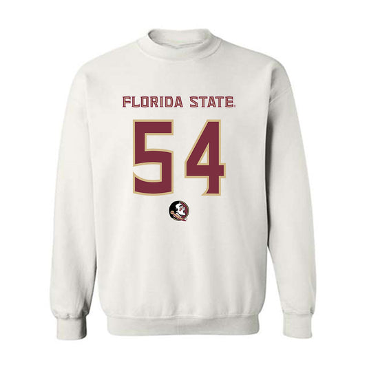 FSU - NCAA Football : Chastan Brown - Replica Shersey Crewneck Sweatshirt-0