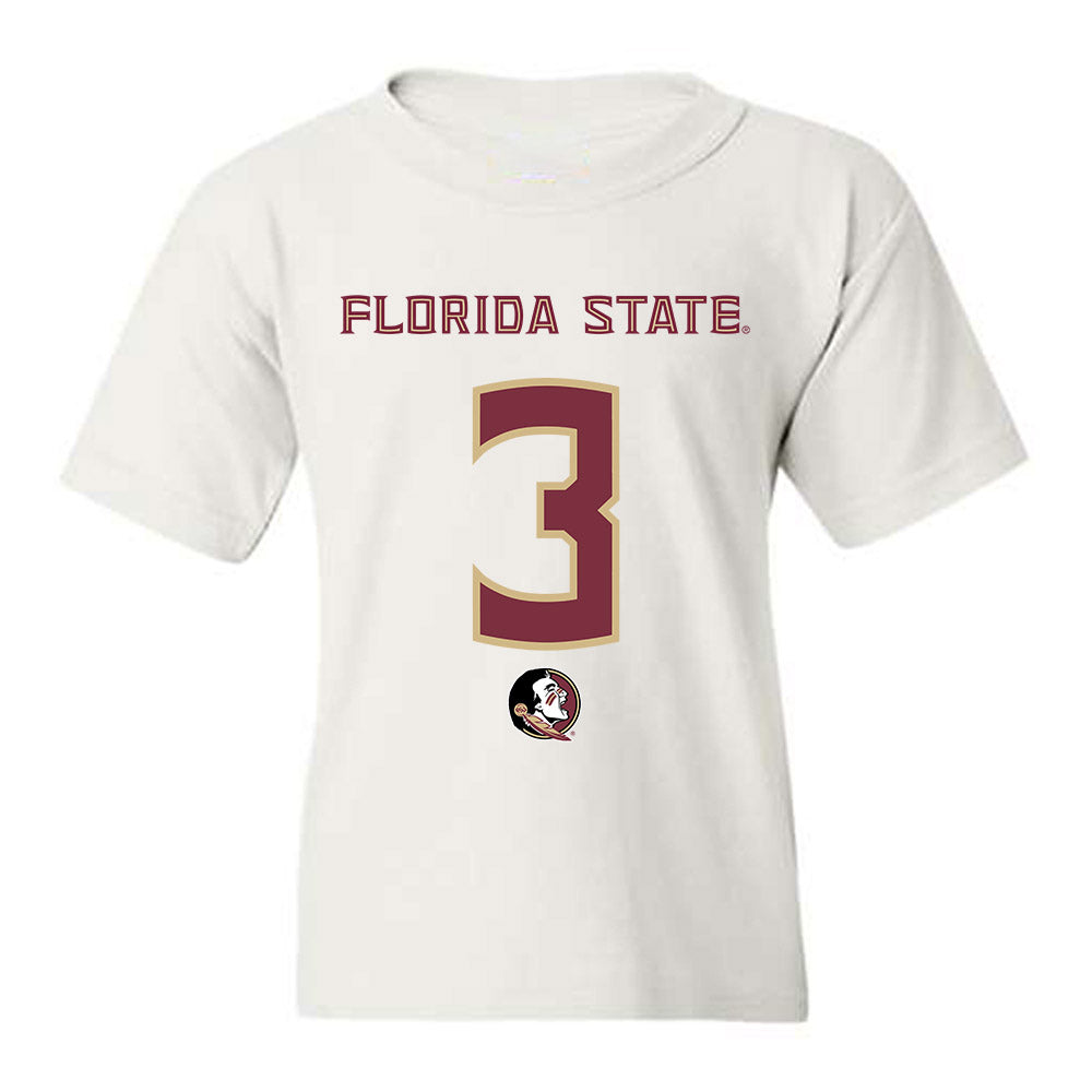FSU - NCAA Football : Samuel Singleton Jr - Replica Shersey Youth T-Shirt-0