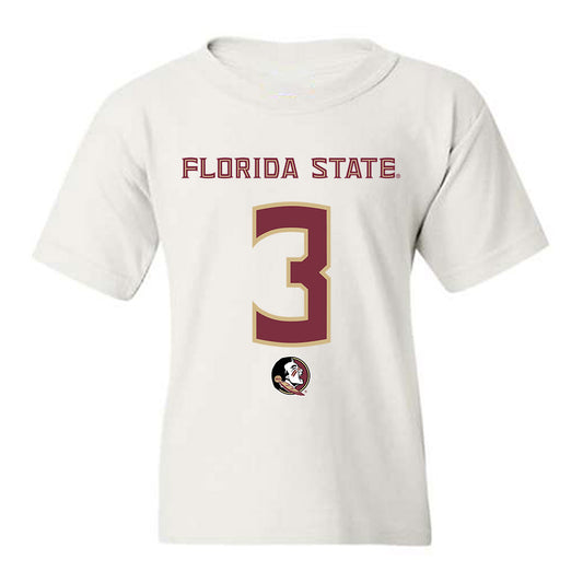 FSU - NCAA Football : Samuel Singleton Jr - Replica Shersey Youth T-Shirt-0