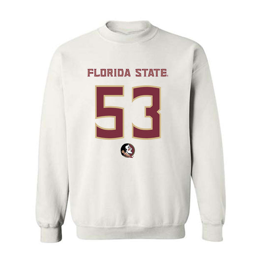 FSU - NCAA Football : Brandon Torres - Replica Shersey Crewneck Sweatshirt-0
