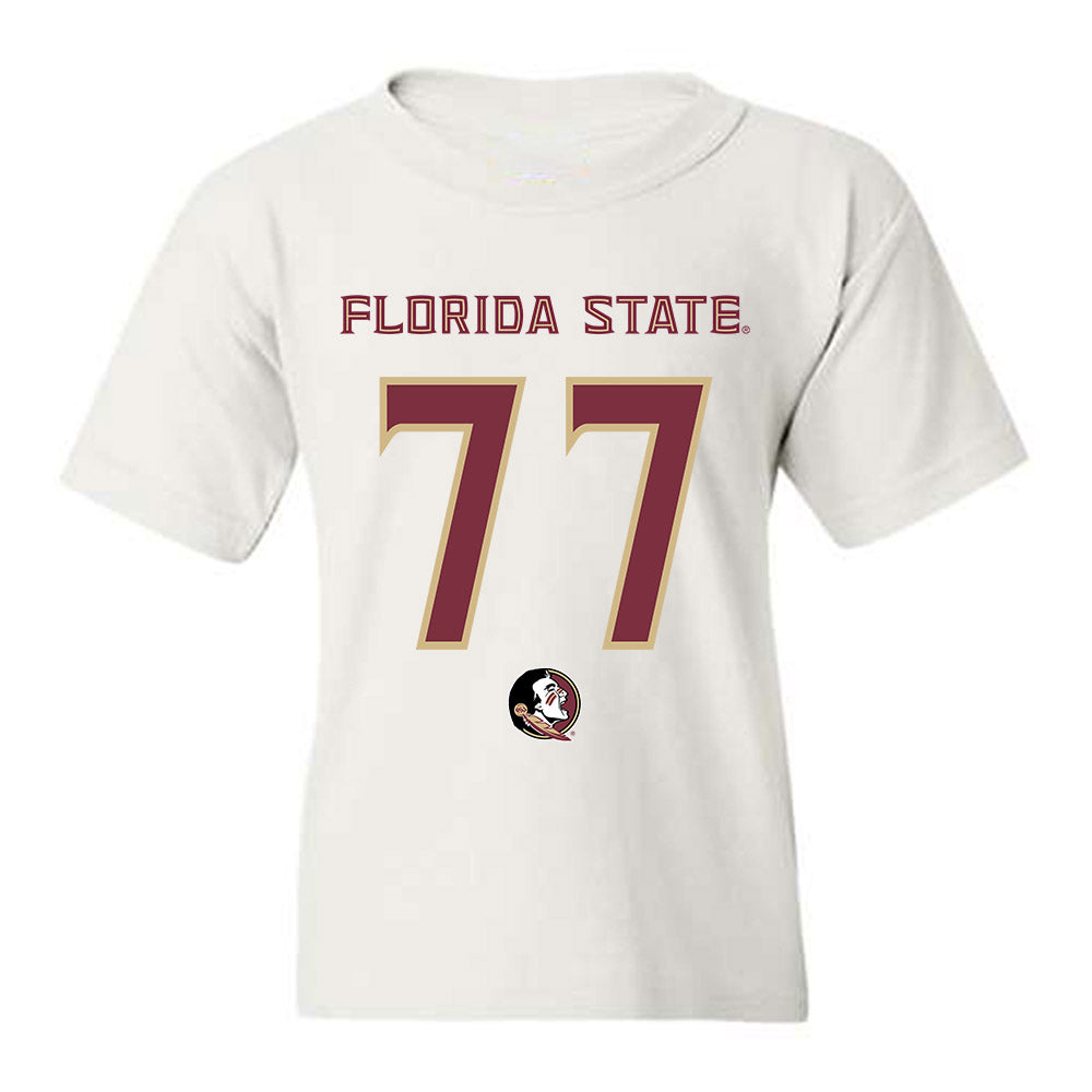 FSU - NCAA Football : Xavier Chaplin - Replica Shersey Youth T-Shirt-0