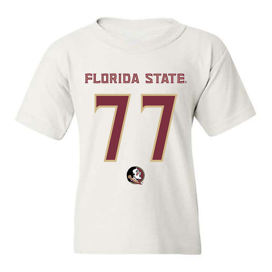 FSU - NCAA Football : Xavier Chaplin - Replica Shersey Youth T-Shirt-0