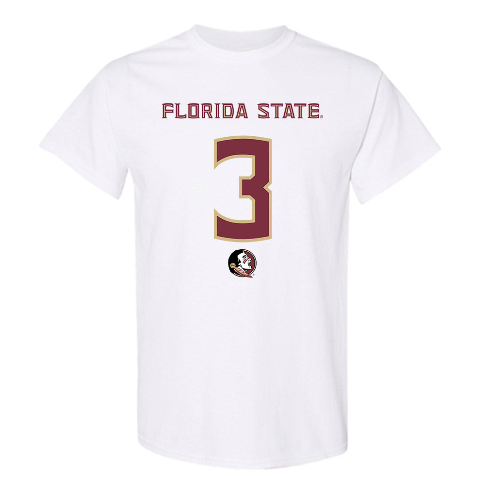 FSU - NCAA Football : Samuel Singleton Jr - Replica Shersey T-Shirt-0
