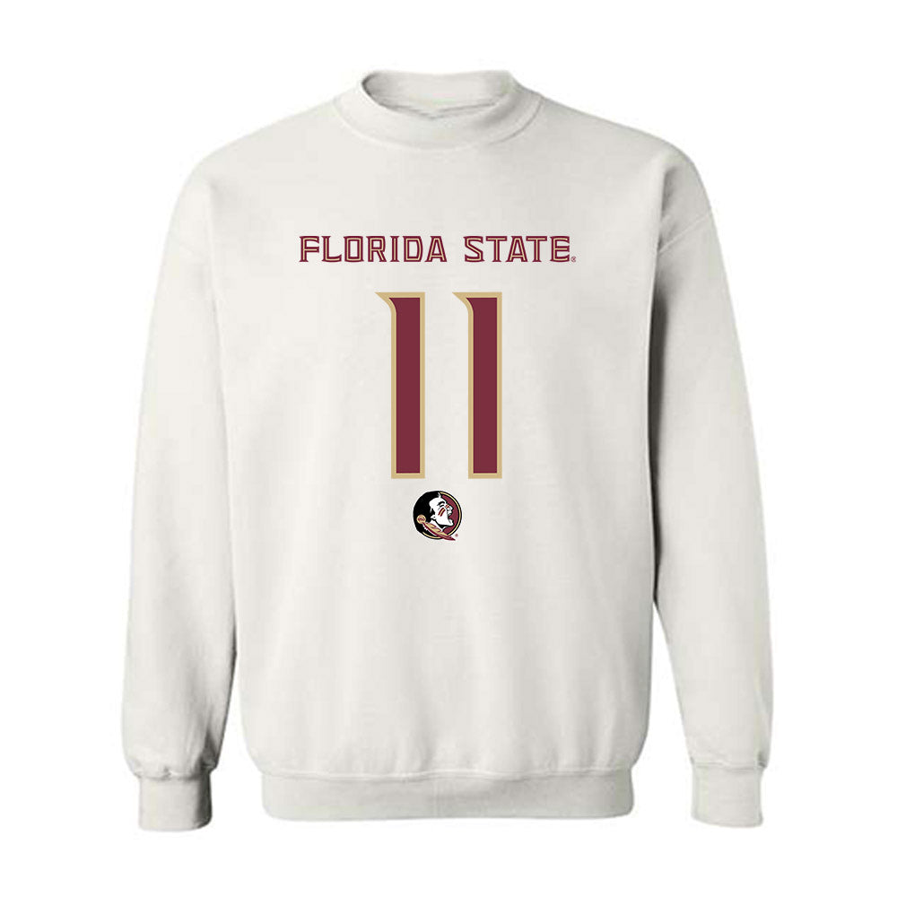 FSU - NCAA Football : Devin Carter - Replica Shersey Crewneck Sweatshirt-0