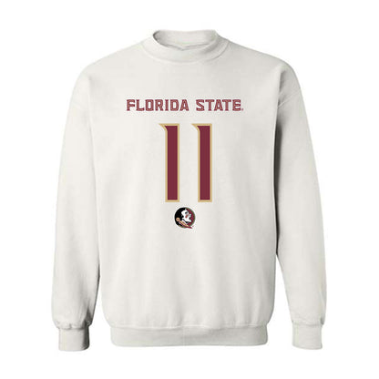 FSU - NCAA Football : Devin Carter - Replica Shersey Crewneck Sweatshirt-0